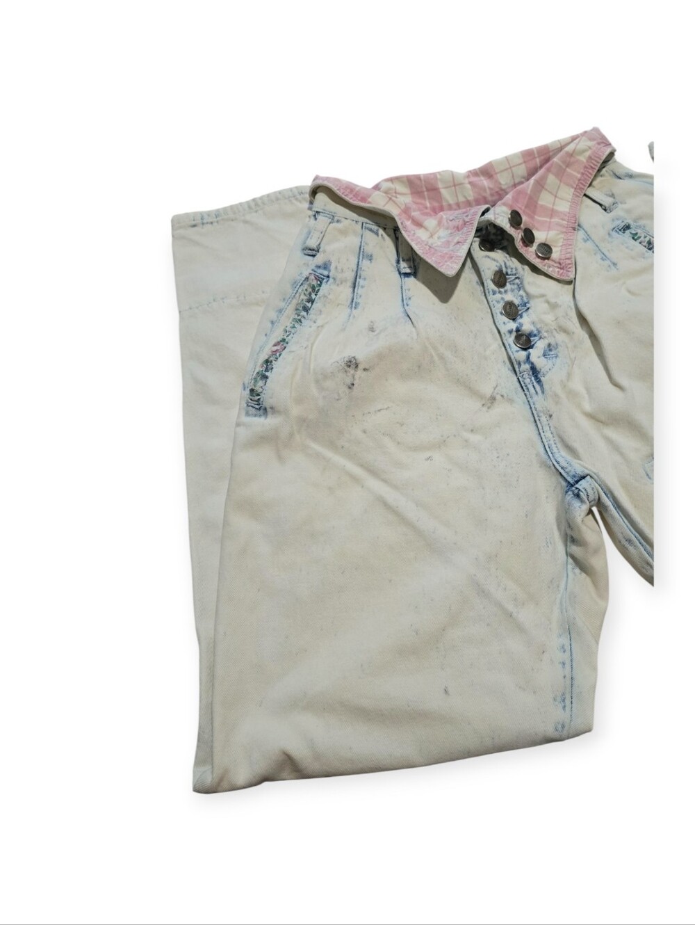 Vtg 80s Steffano Worldwide Acid Wash Jeans - Picture 9 of 10